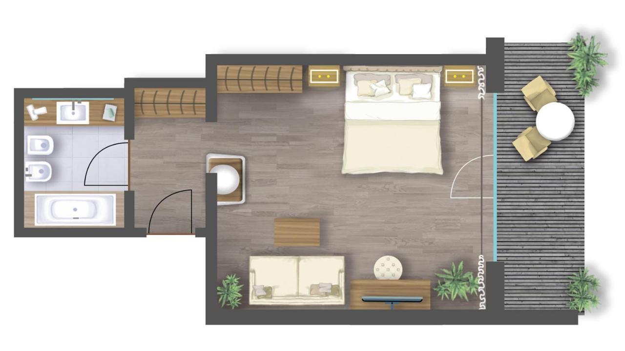 Deluxe Double Room Garden View